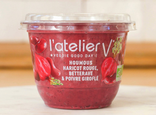 L'Atelier V* - Houmous de haricot rouge, betterave & poivre giroflé