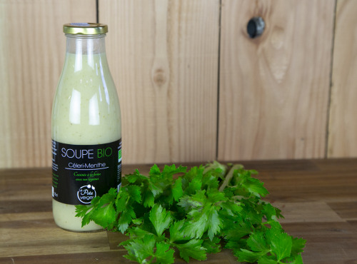 Les Jardins du CEP - Sève du Jardin - Soupe céleri menthe