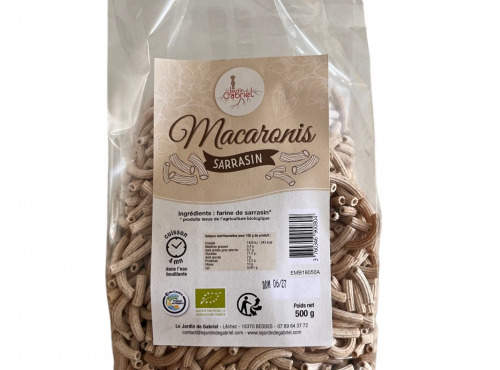 Le jardin de Gabriel - Macaronis de sarrasin 250gr