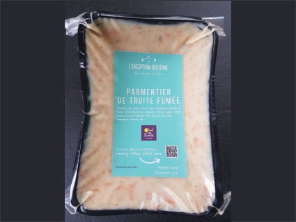 Fumaison Occitane - Parmentier de truite fumée des Pyrénées (2 x 250 gr)