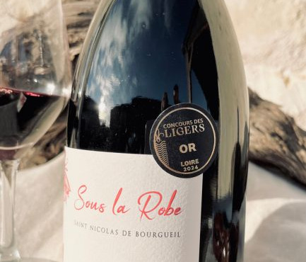 Domaine de la Chopinière du Roy - Vin rouge Saint Nicolas de Bourgueil - Cuvée Sous la Robe 2023 - 6x75cl