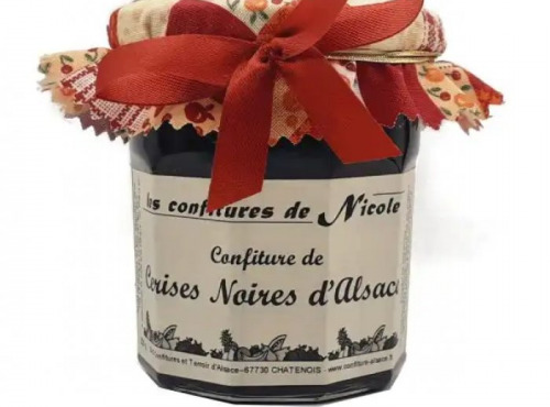 Maison Schmid - Confiture Cerise Noire d'Alsace - Les Confitures de Nicole