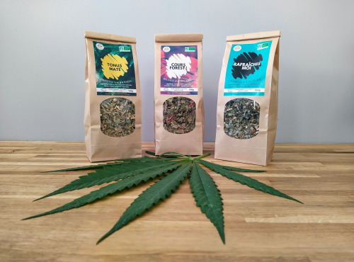 Domaine L'Hermiton - Coffret chanvre BIO - Trio d'infusion