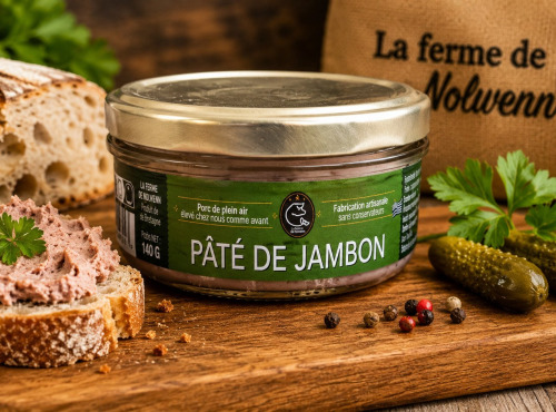 La ferme de Nolwenn - Pâté de Jambon 140g