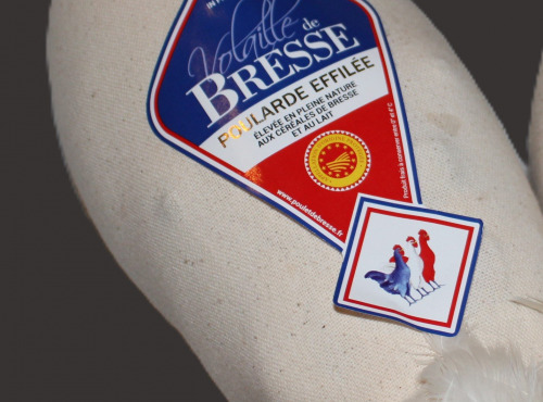 La Guyotte Ferme Bressane - Poularde de Bresse AOP de la Guyotte effilée roulée 2.0 kg