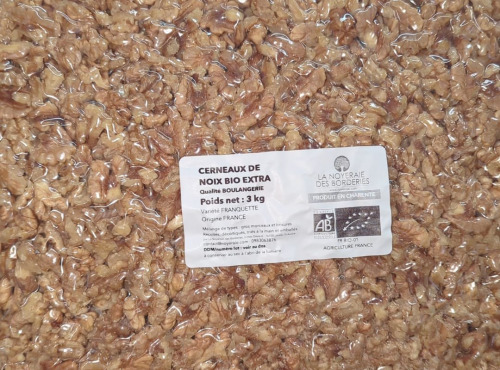 La Noyeraie des Borderies - Cerneaux de Noix Bio (gros morceaux et brisures) sac de 3kg RÉCOLTE 2025