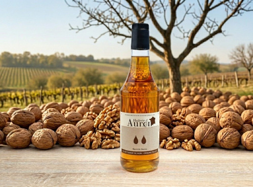 Huilerie d'Auron - Huile vierge de noix douce 0,5L - Origine France