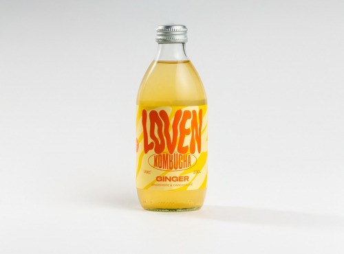 LOVEN Crew - Brasserie L'Indispensable - Kombucha Ginger (gingembre cardamome) - 10x33cl