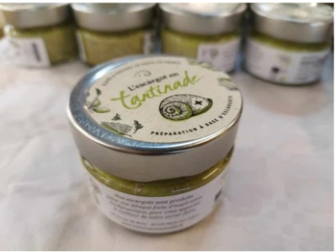 Maison du Nombre d'Or - L'escargot en Tartinade Fumée 100g