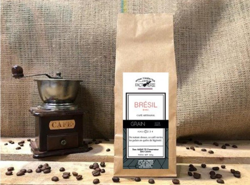 Cafés Factorerie - Café Brésil Bahia GRAIN - 1kg