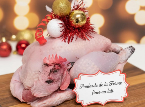 Ferme de la Paumerais - POULARDE DE LA FERME - 4 Kg (x1)