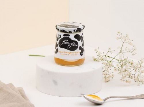 Fleurs de ferme - Yaourt Fermier mangue-passion 4x125gr