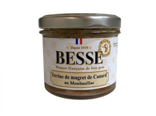 Foie Gras BESSE - Terrine de magret de canard au Monbazillac 100g