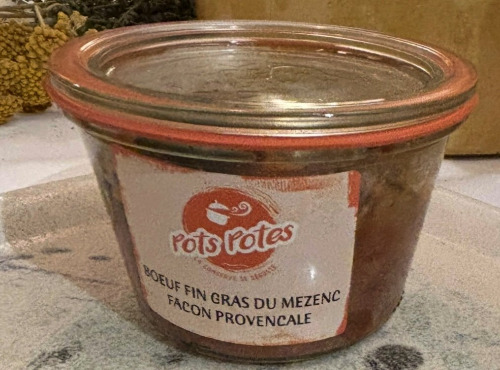 Pots Potes - Bœuf fin gras à la provençale 250g