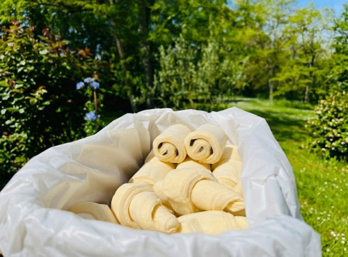 Ferme Sereine en Périgord - Lot 12 pains au chocolat + 12 croissants PUR BEURRE gourmand SURGELÉS