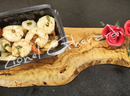 Boucherie Charcuterie Traiteur Lionel Ghérardi - Queues de Gambas en persillade à l'huile - 350g