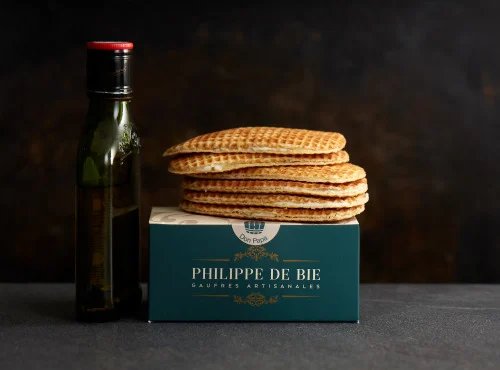 Gaufres Artisanales de Philippe de Bie - Gaufres Rhum - 6 boites de 6