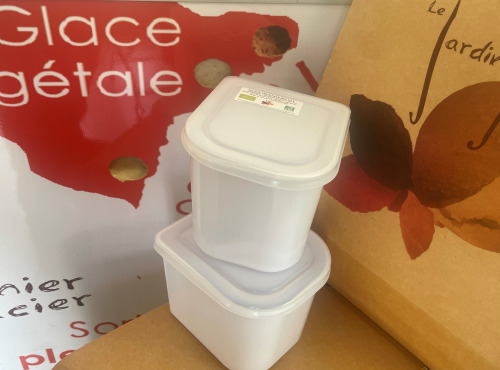 Le Jardinier Glacier - Bac 2,5L de sorbet Délice de Bourgogne