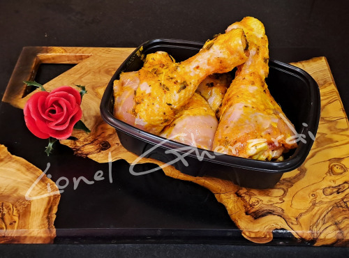 Boucherie Charcuterie Traiteur Lionel Ghérardi - Pilon de Poulet mariné Thym/Citron - 650g