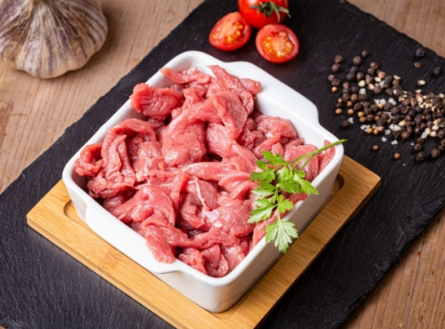 Les poilus-cornus du Grand Est - Emincé de Bœuf de Bœuf Highland Cattle - 500g