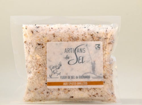 Artisans du Sel - Fleur de Sel de Guérande aux épices grillées