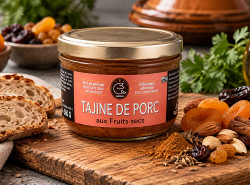 La ferme de Nolwenn - Tajine de Porc aux Fruits secs