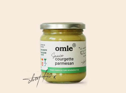Omie - Sauce courgette parmesan - 190 g