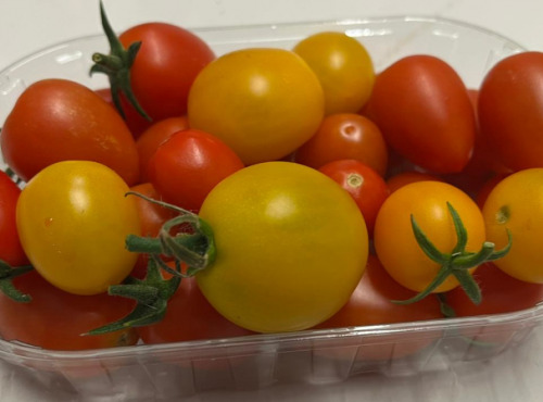 Maison du Pruneau - Cueillette du Gascon - Barquette de tomates cerises en mélange de 200gr