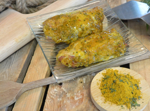 Terre de Gallie - Hauts de cuisse de faisan marinés à l'ail des ours x 20 unités