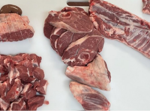 EARL de la Bergère - Assortiment morceau d'agneau pour 2 à 3 pers - 1,7kg