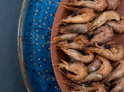 Les Huîtres du Père Gus - Crevettes grises cuites - 200 gr