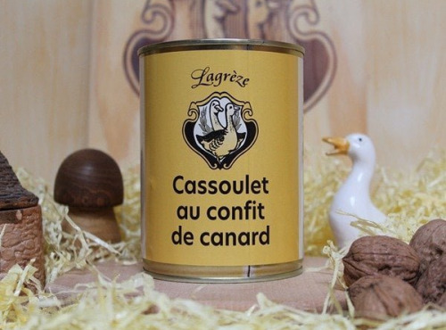 Lagreze Foie Gras - Le Cassoulet au Confit de Canard 12x760g