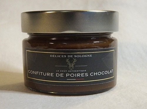 Délices de Sologne - confiture de poire-chocolat - 250g