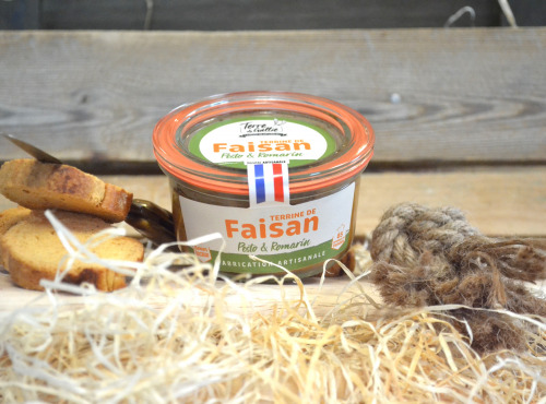 Terre de Gallie - Terrine de faisan pesto romarin