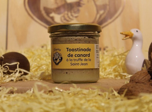 Lagreze Foie Gras - Toastinade de canard à la truffe de la Saint-Jean 25x100g