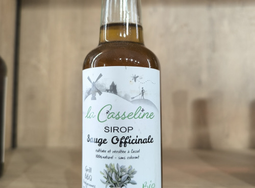 Ferme Joos - Sauge Officinale: sirop bio la Casseline