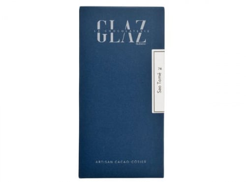 Glaz la chocolaterie de la presqu’île - Tablette chocolat noir Sao Tomé 74%