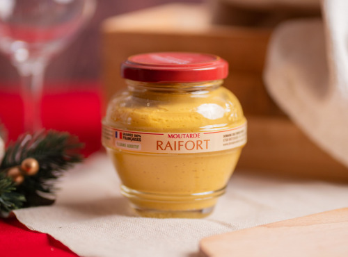 Domaine des Terres Rouges - Moutarde au Raifort 200 g