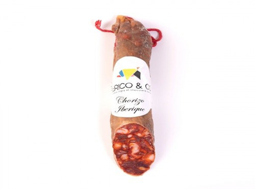 IBERICO & CO - Chorizo Iberique -Pièce entière - 1,2kg