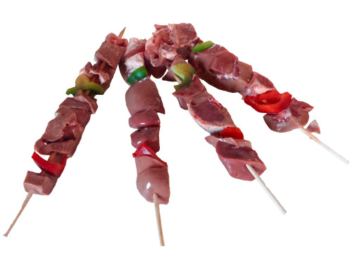 Ferme de Montchervet - Brochettes abat de porc, 400g x4