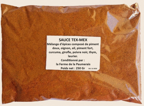 Ferme de la Paumerais - MARINADE TEXMEX POUR POULET OU PORC (x1) - 250 Gr