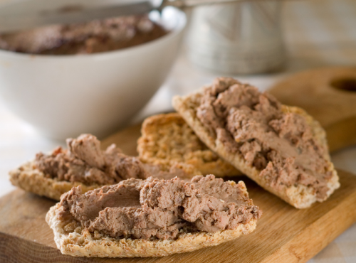 GAEC Villeneuve - Boeuf à la ferme - Terrine de foie d'oie aux Cranberries et au Cognac