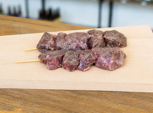 L'Atelier du Loup - Brochette de Cerf/Biche à la Crème et aux Girolles x 2