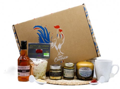 Le safran - l'or rouge des Ardennes - Coffret cadeau Le Gastronome BIO