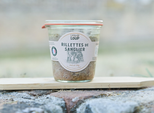 L'Atelier du Loup - Rillettes de Sanglier