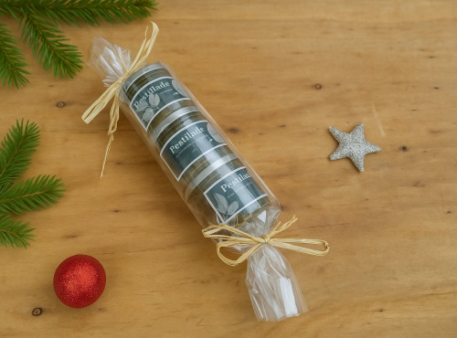 Nature et Saveurs - Ferme Aquaponique et Permacole Astérienne - Bonbon végétarien de la ferme — Persillade & Pesto en coffret