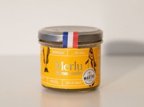 Conserverie Maison Marthe - Lot de 6 merlu au citron confit - 90g