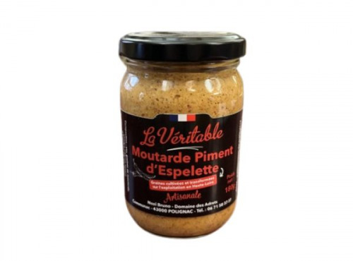 Pots Potes - Moutarde piment d'Espelette - La Véritable