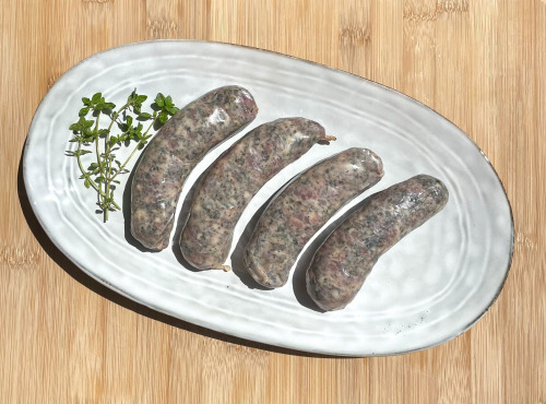 Venandi Sauvage par Nature - Saucisses de sanglier sauvage 100% français aux herbes pour barbecue