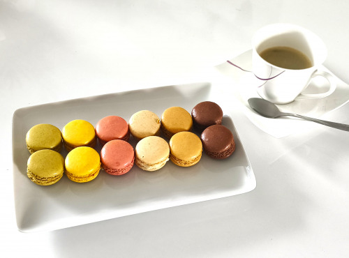 Traiteur Gourmet d'Alsace - Macarons assortiment x 36 pièces 405Gr
